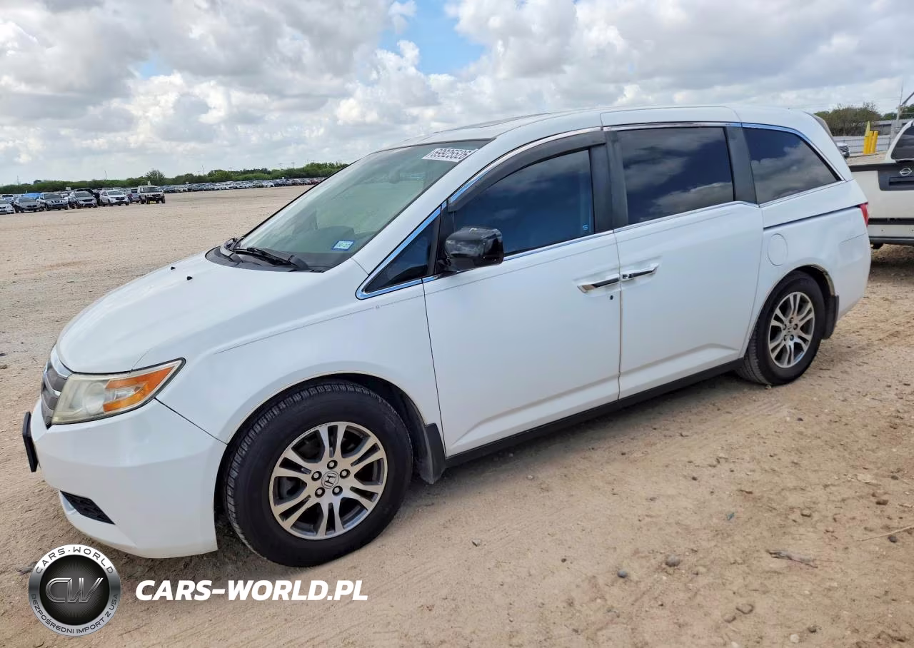 2013 Honda Odyssey Exl VIN:5FNRL5H61DB012850 - 1