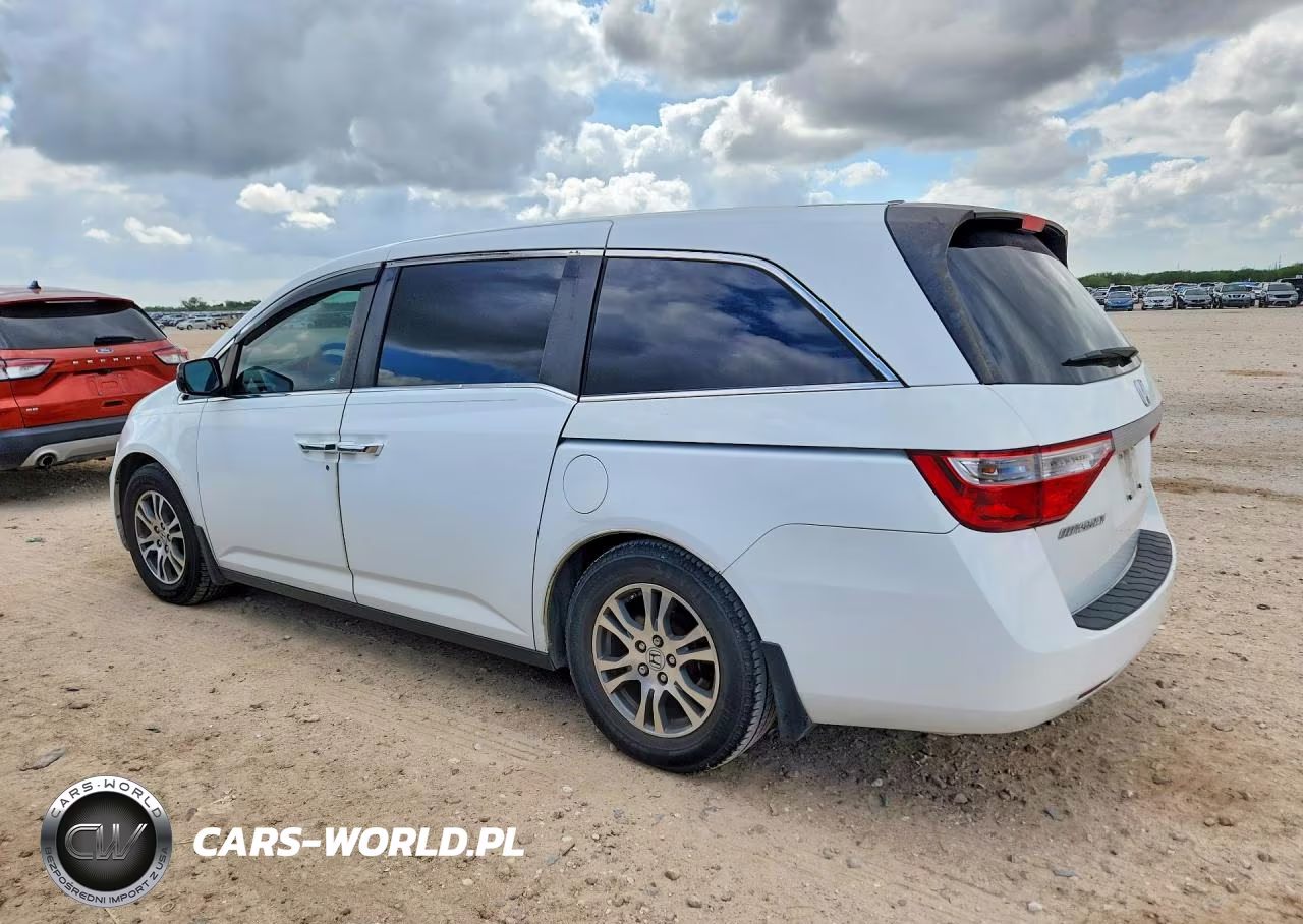 2013 Honda Odyssey Exl VIN:5FNRL5H61DB012850 - 2
