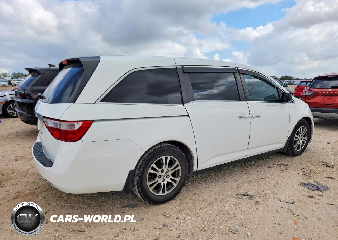 2013 Honda Odyssey Exl VIN:5FNRL5H61DB012850 - 3