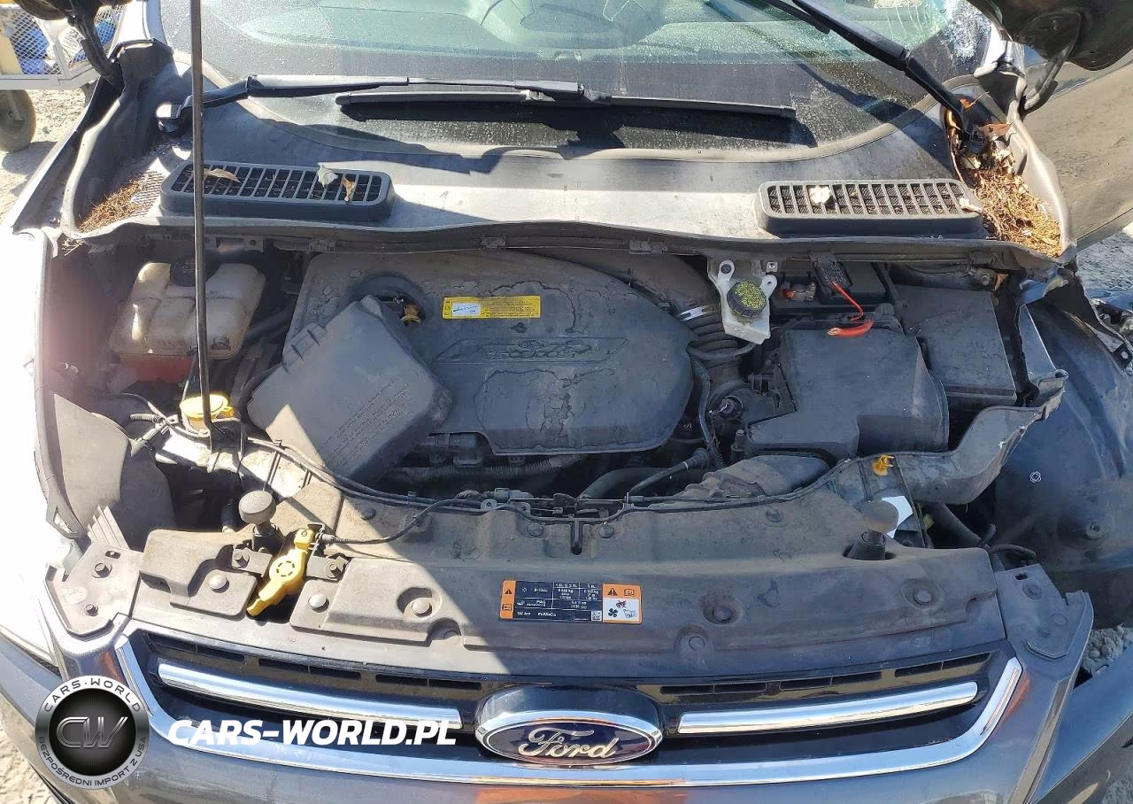 2015 Ford Escape Titanium VIN:1FMCU0JX7FUB49869 - 12