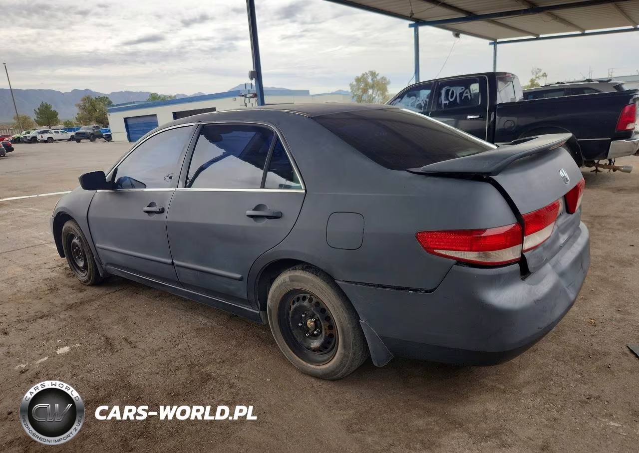 2004 Honda Accord Lx VIN:1HGCM56394A117268 - 2