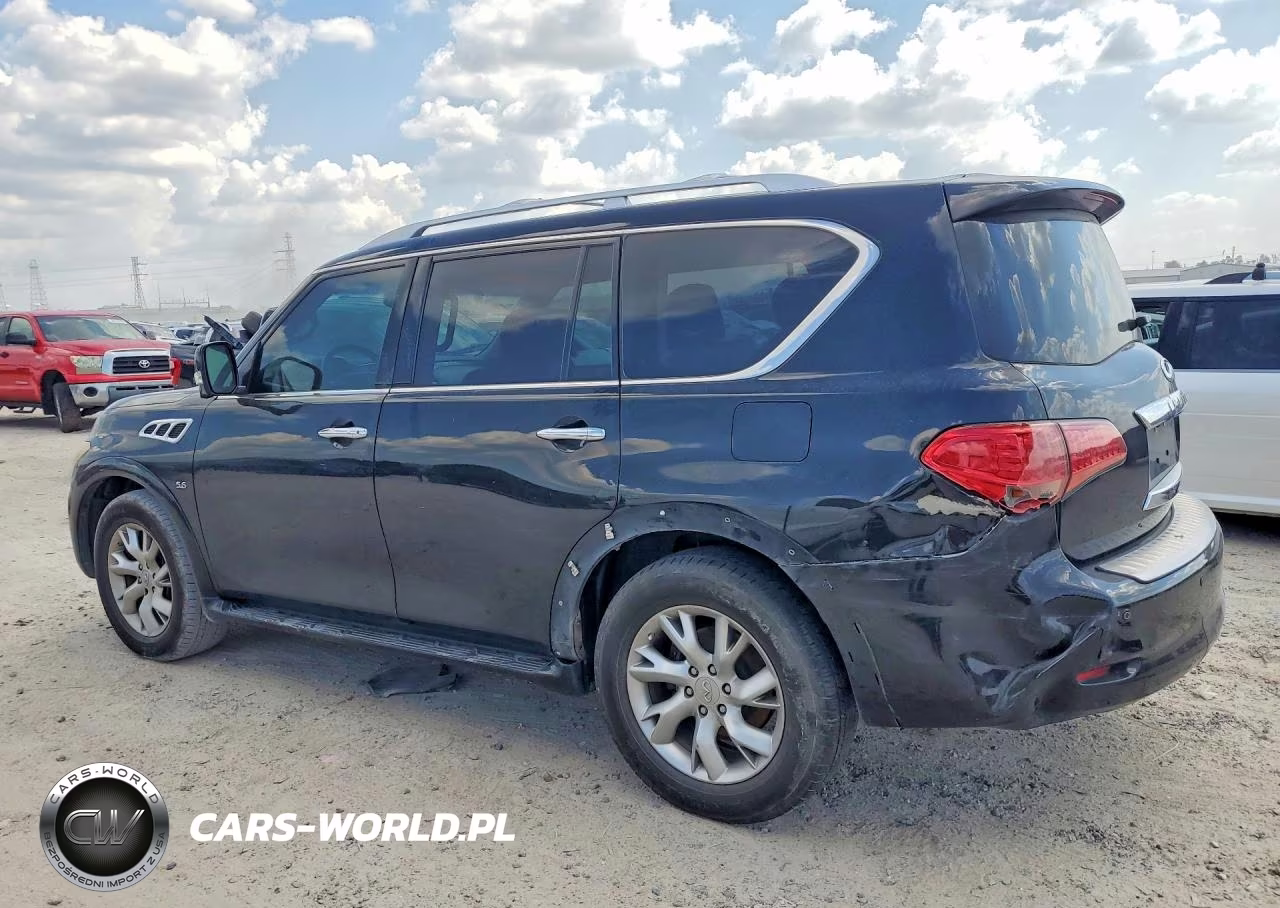 2014 Infiniti Qx80 VIN:JN8AZ2NE4E9068402 - 2