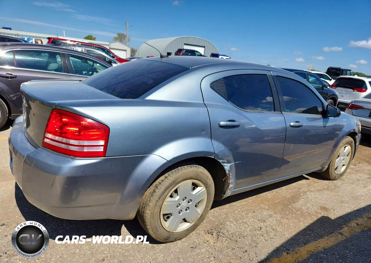 2008 Dodge Avenger Se VIN:1B3LC46K48N106598 - 3