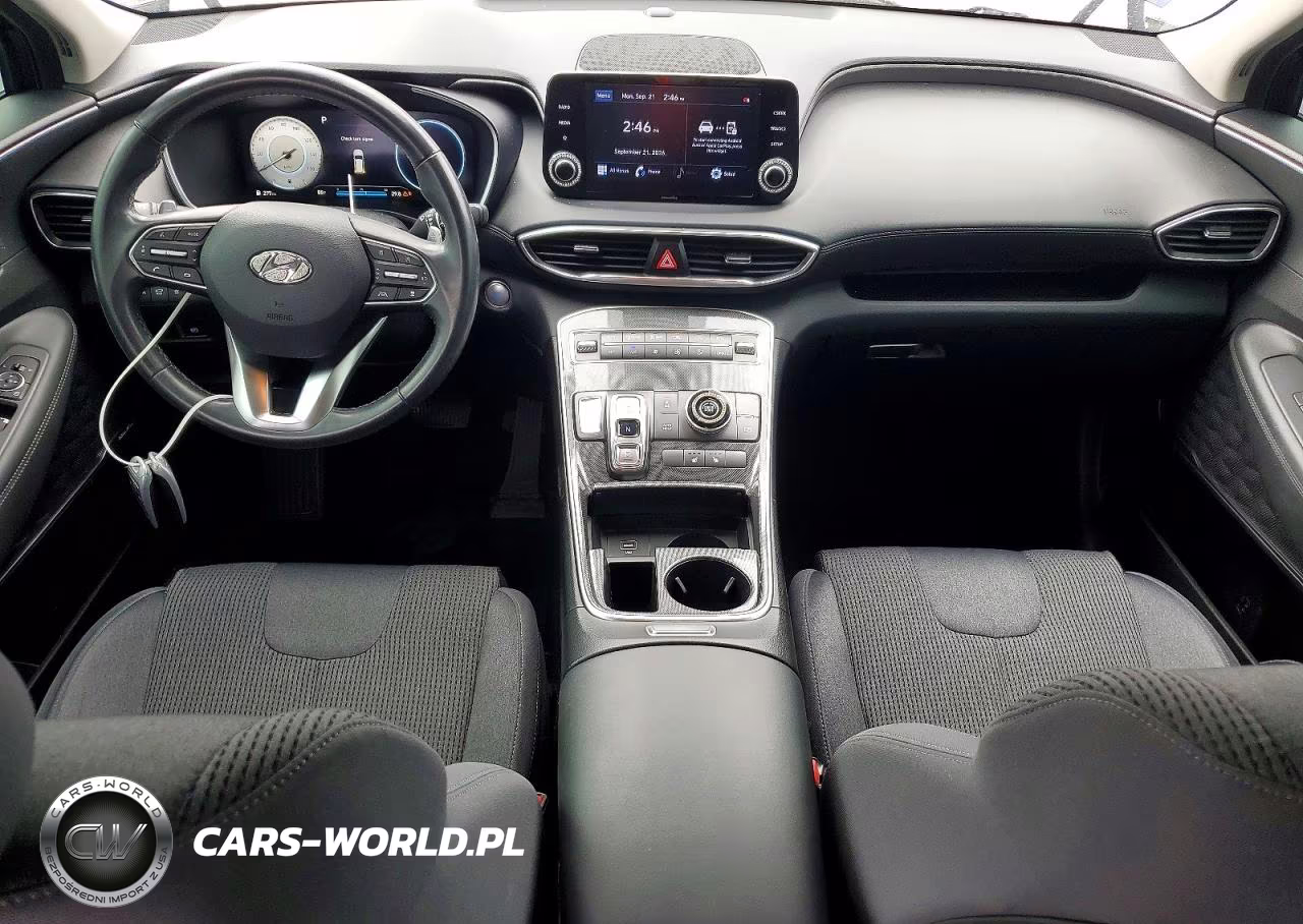 2021 Hyundai Santa Fe Sel VIN:5NMS64AJ5MH317249 - 8