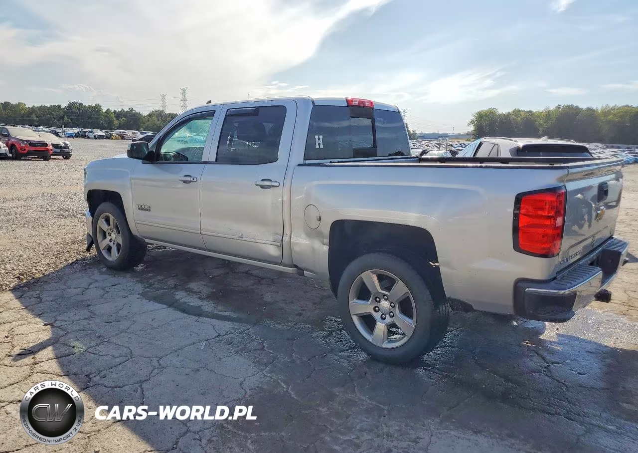 2018 Chevrolet Silverado C1500 Lt VIN:3GCPCREH7JG204283 - 2