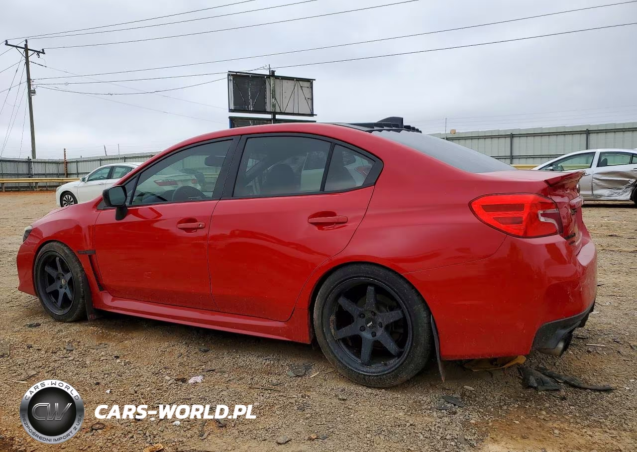 2015 Subaru Wrx Limited VIN:JF1VA1G61F9801467 - 2