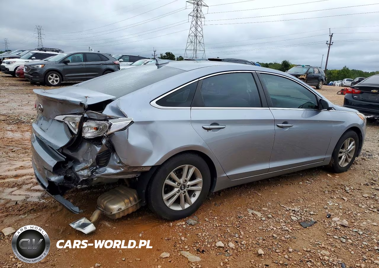 2017 Hyundai Sonata Se VIN:5NPE24AF5HH587675 - 3