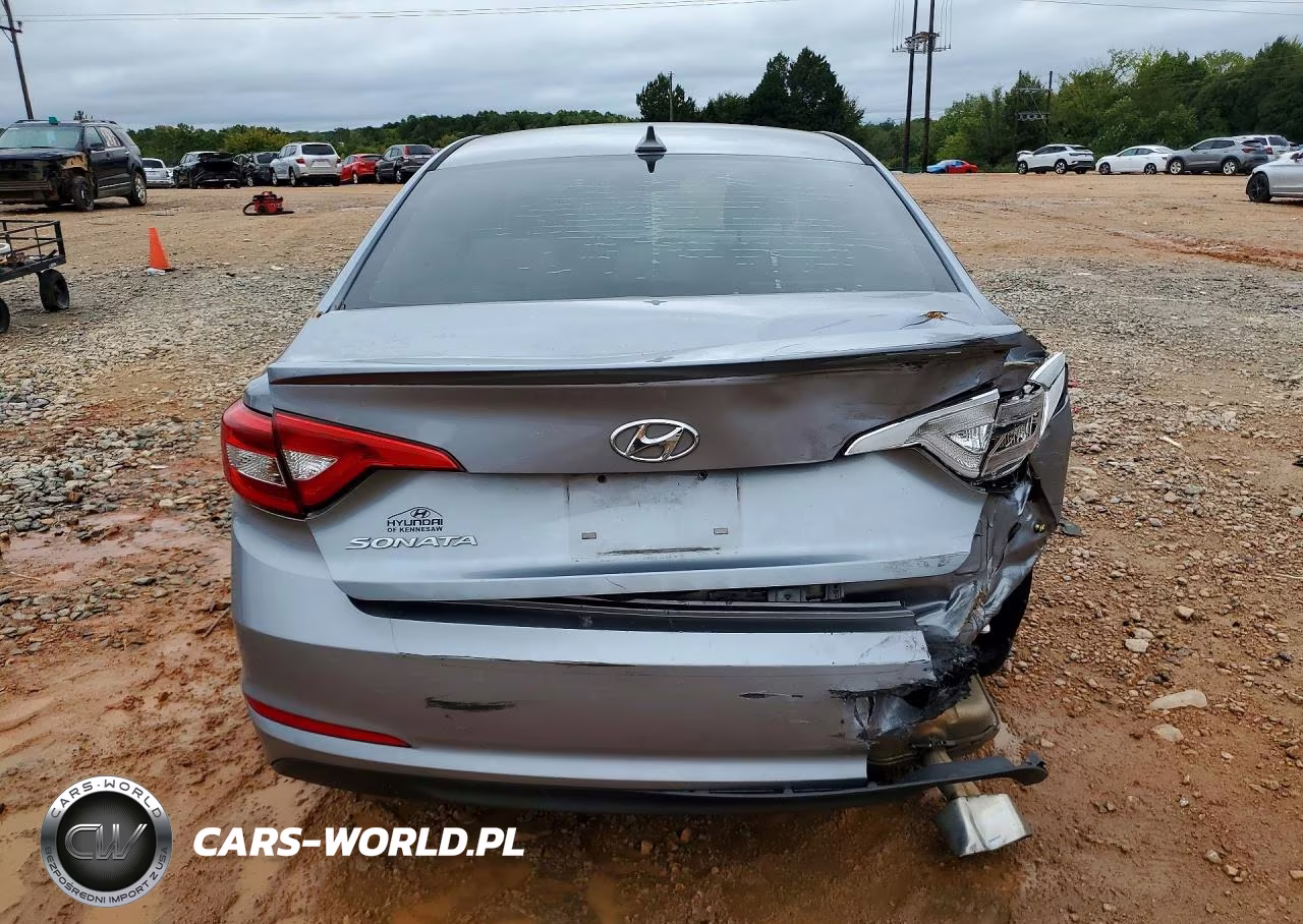 2017 Hyundai Sonata Se VIN:5NPE24AF5HH587675 - 6