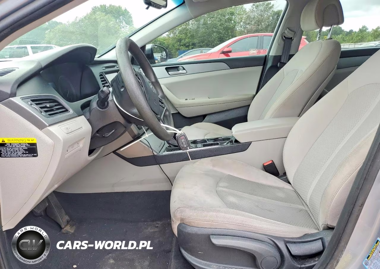 2017 Hyundai Sonata Se VIN:5NPE24AF5HH587675 - 7