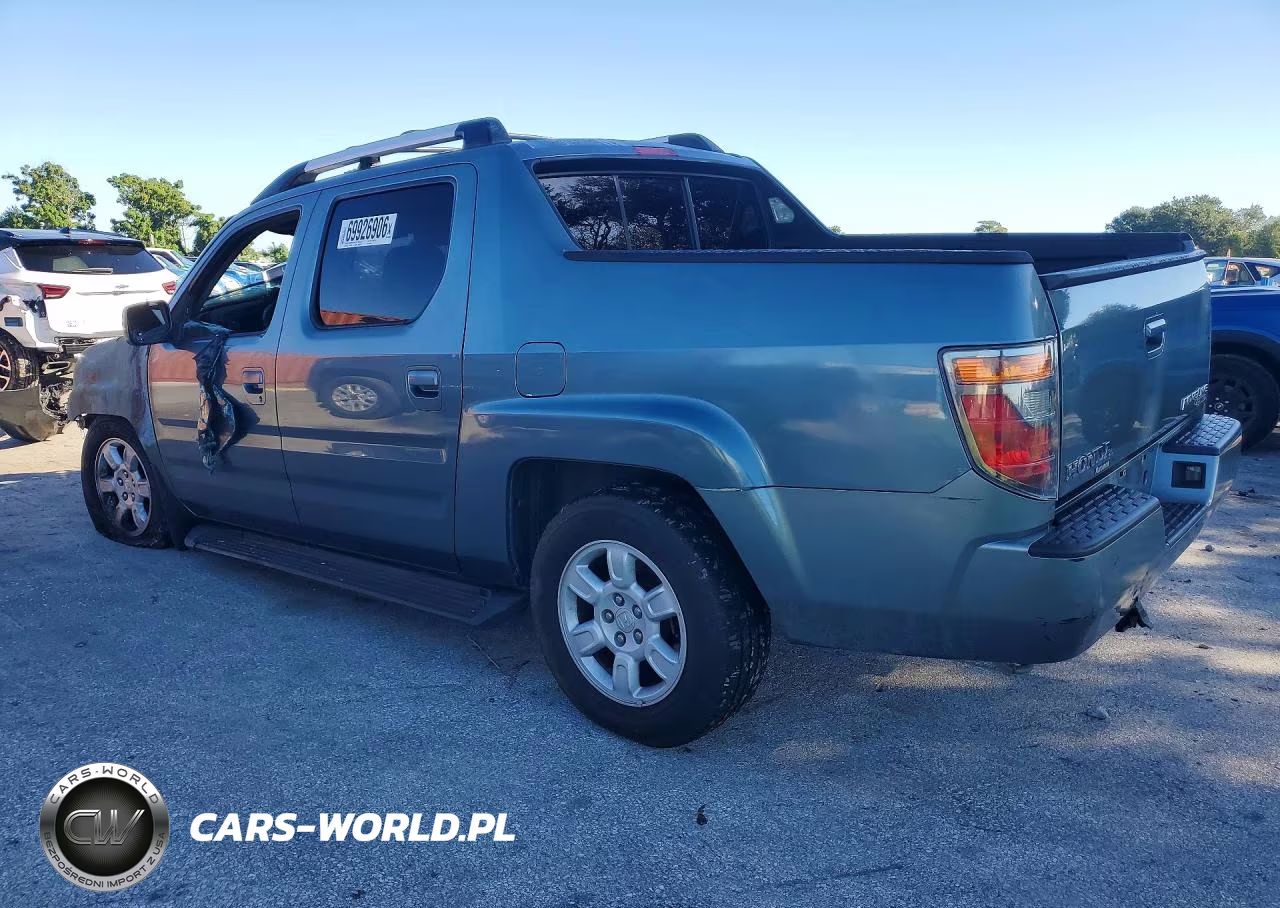 2006 Honda Ridgeline Rts VIN:2HJYK16466H560294 - 2