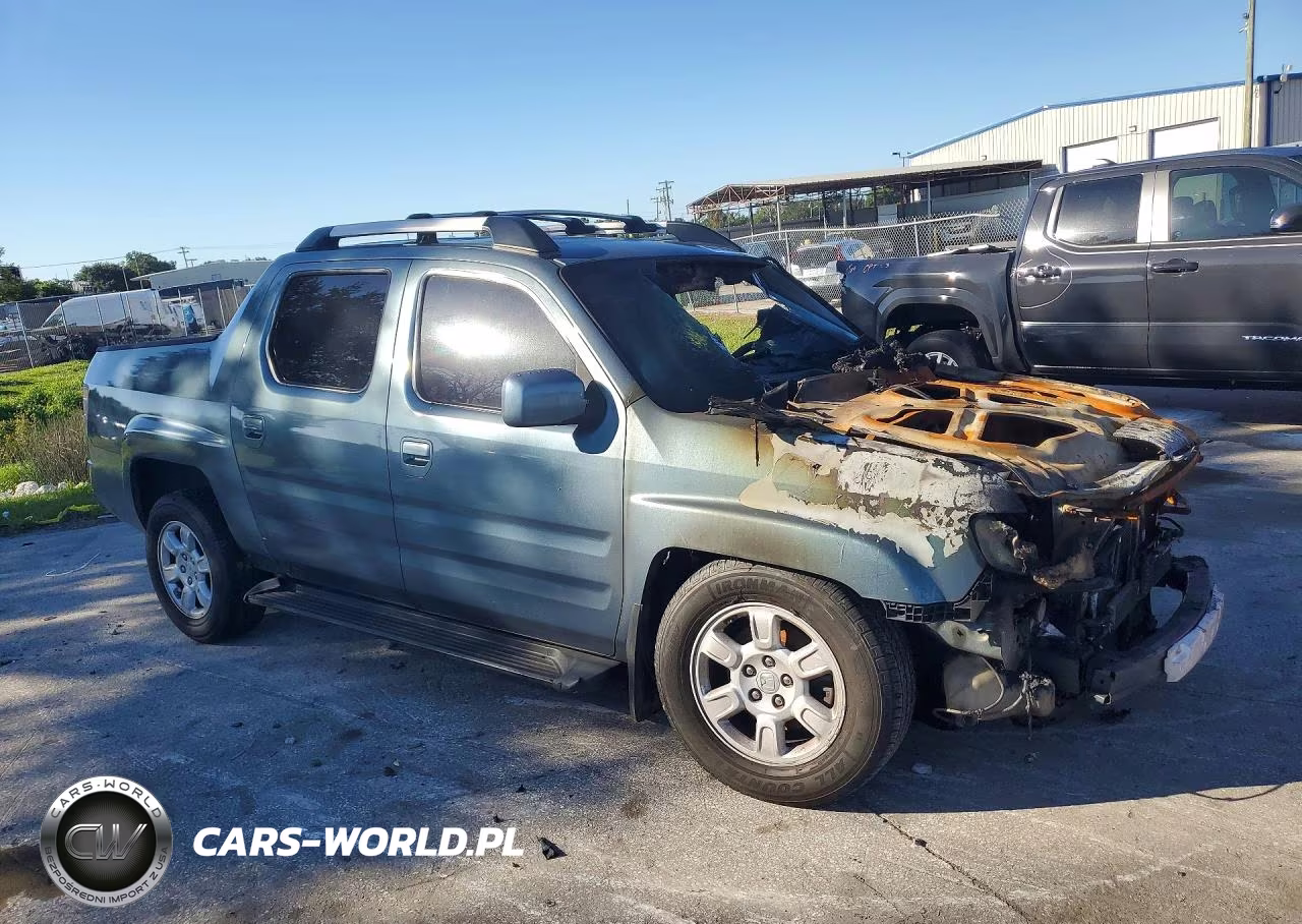 2006 Honda Ridgeline Rts VIN:2HJYK16466H560294 - 4