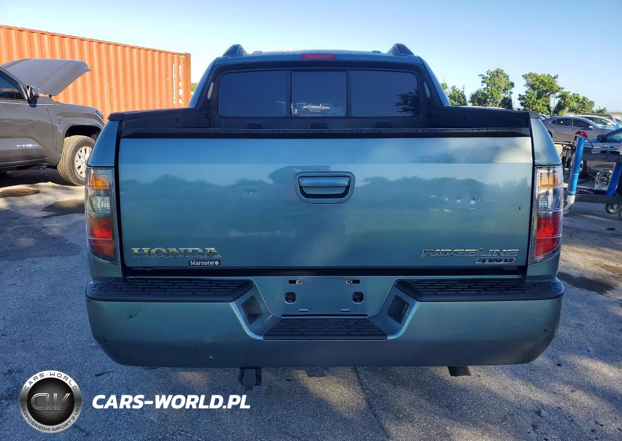 2006 Honda Ridgeline Rts VIN:2HJYK16466H560294 - 6