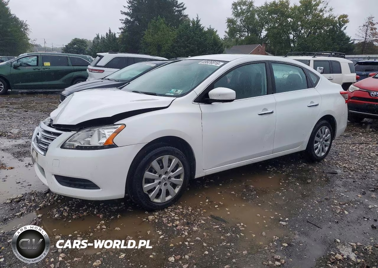 2014 Nissan Sentra Sv VIN:3N1AB7AP7EY271169 - 1