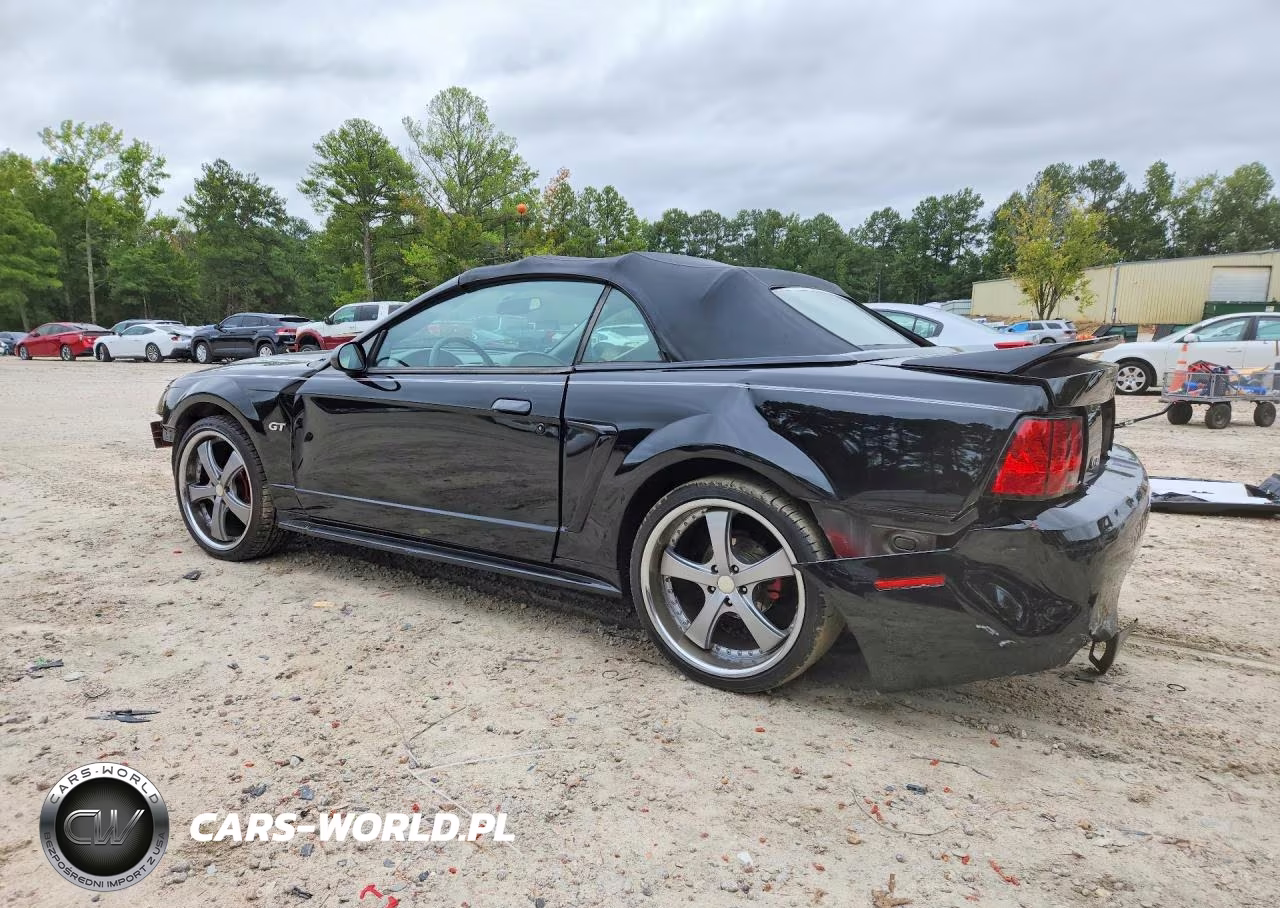 2000 Ford Mustang Gt VIN:1FAFP45X1YF303841 - 2