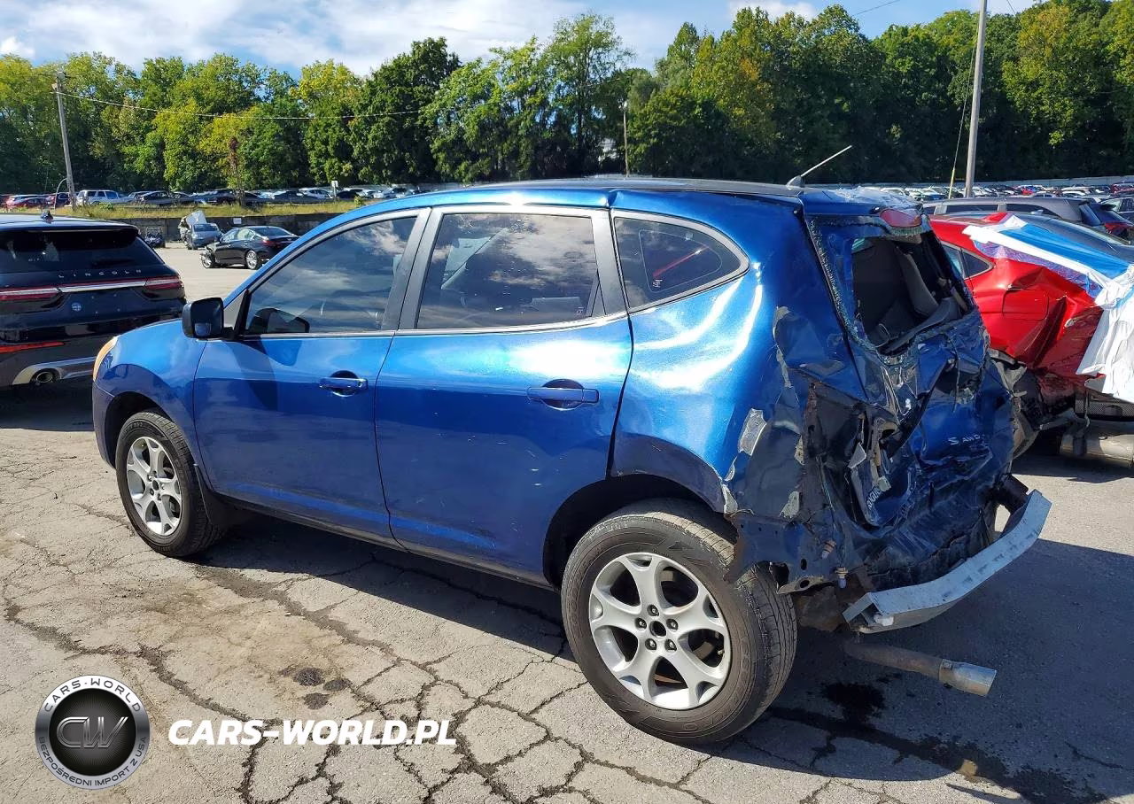 2008 Nissan Rogue S VIN:JN8AS58V38W147308 - 2