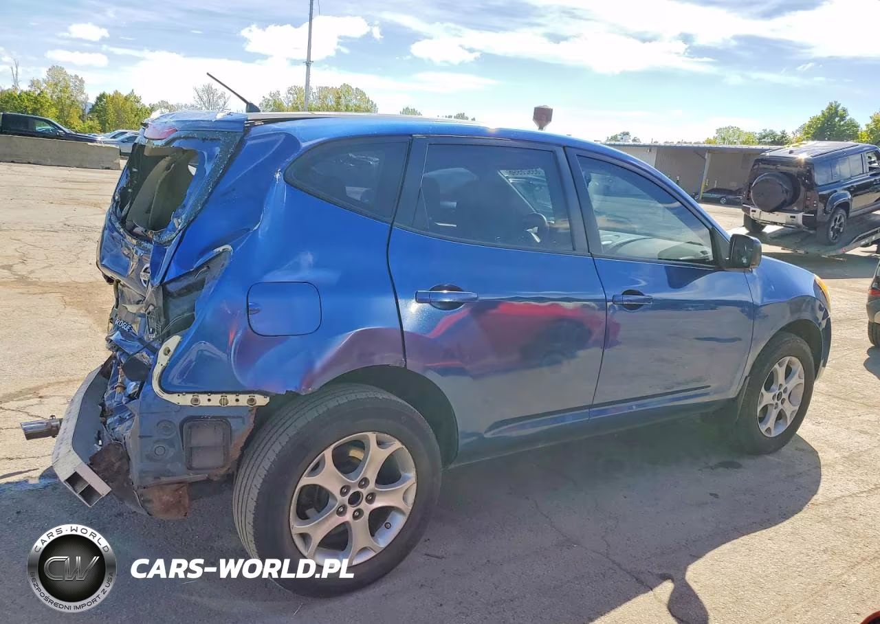 2008 Nissan Rogue S VIN:JN8AS58V38W147308 - 3