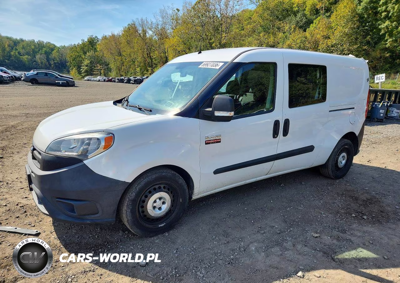 2017 Ram Promaster City VIN:ZFBERFAB0H6G88692 - 1