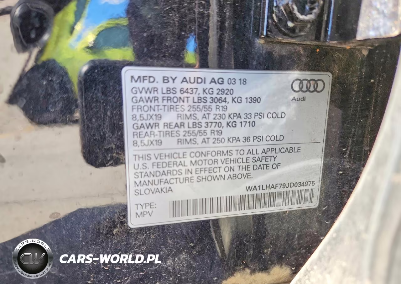 2018 Audi Q7 Premium Plus VIN:WA1LHAF79JD034975 - 13