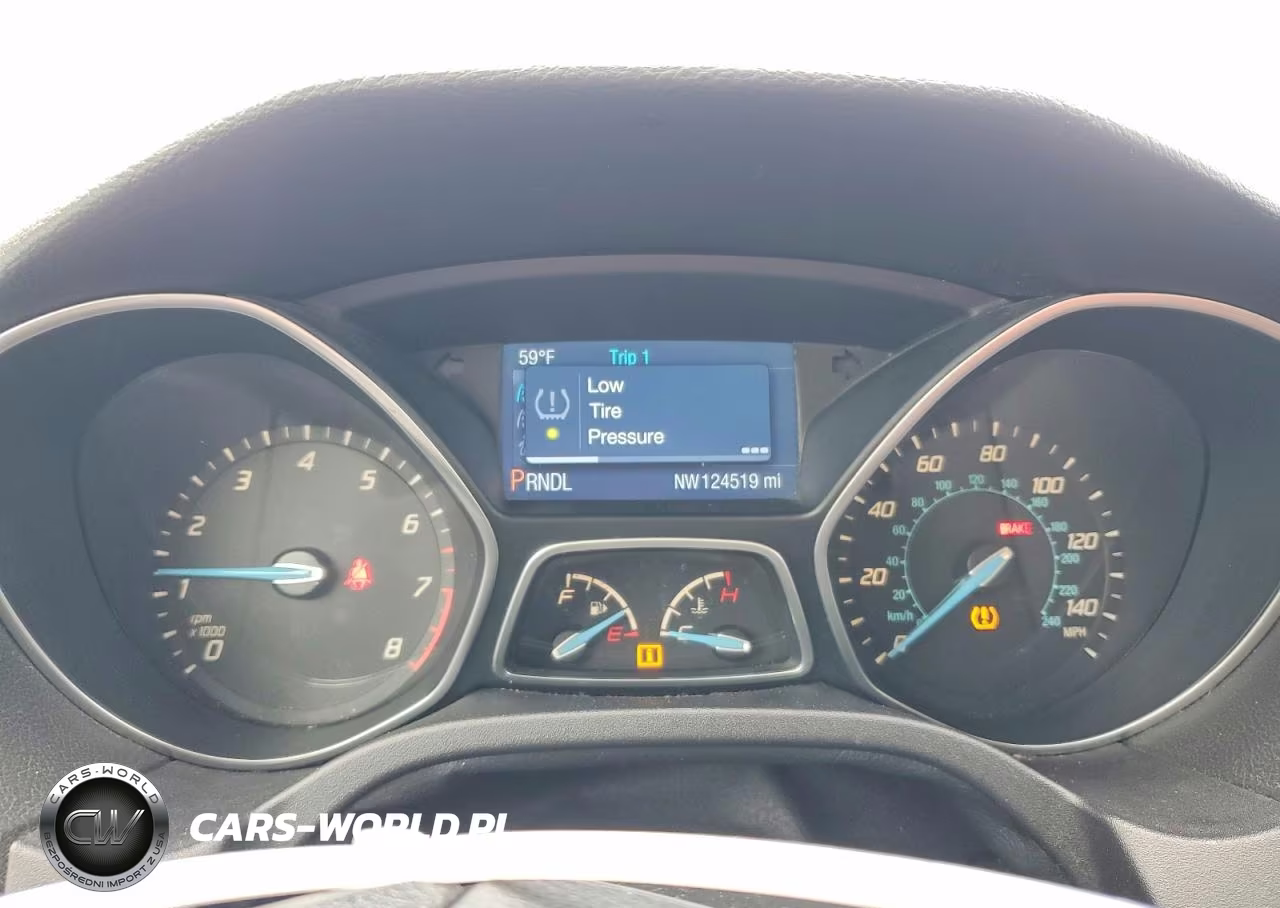 2014 Ford Focus Se VIN:1FADP3F21EL230908 - 9