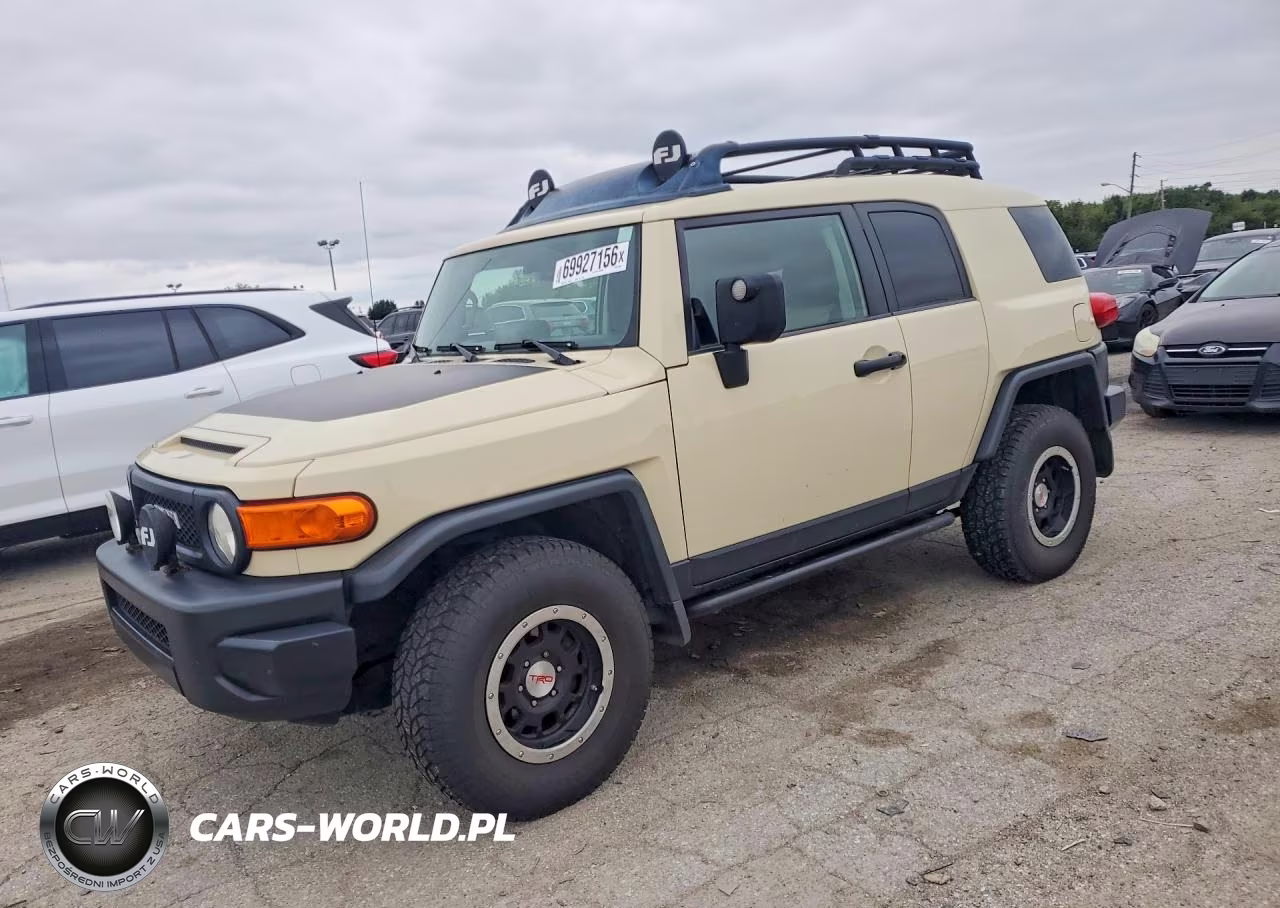 2010 Toyota Fj Cruiser Base VIN:JTEBU4BFXAK076199 - 1
