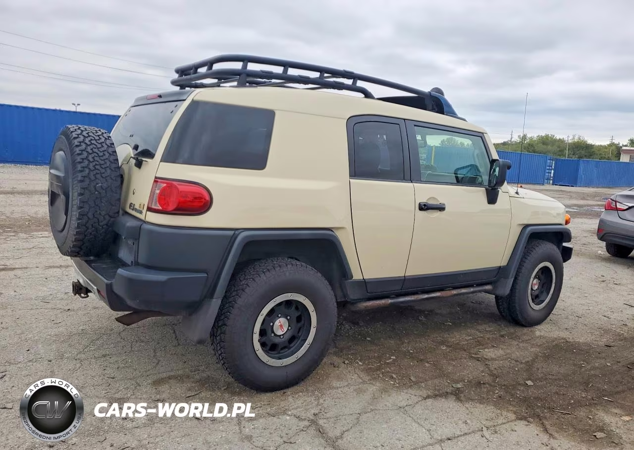 2010 Toyota Fj Cruiser Base VIN:JTEBU4BFXAK076199 - 3