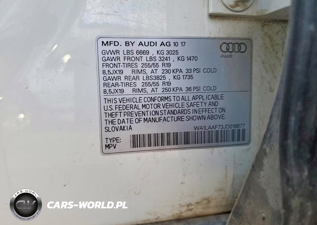 2018 Audi Q7 Premium Plus VIN:WA1LAAF73JD018677 - 12