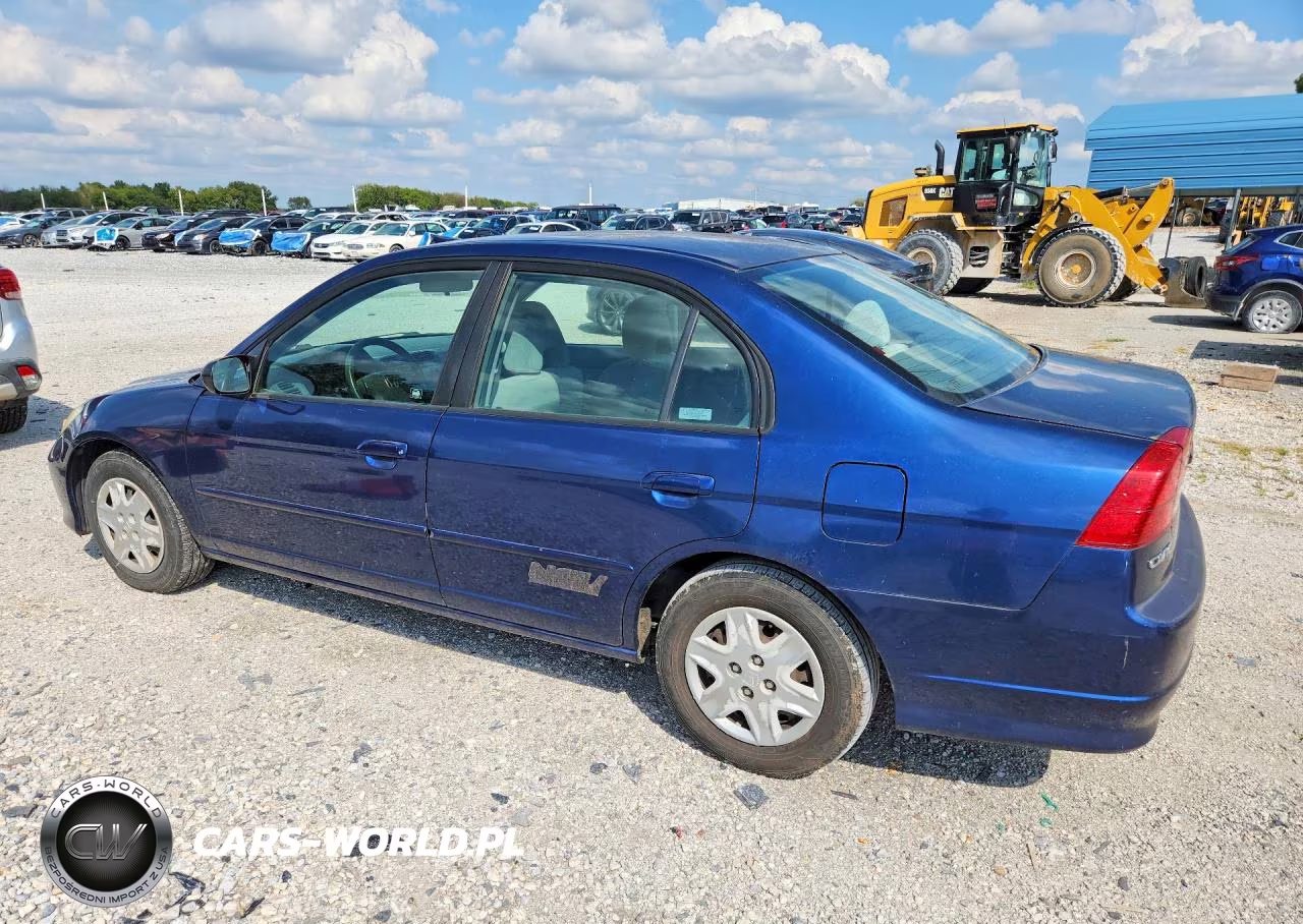 2005 Honda Civic Gx VIN:1HGEN26575L000350 - 2