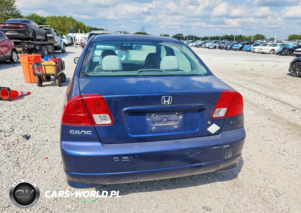 2005 Honda Civic Gx VIN:1HGEN26575L000350 - 6