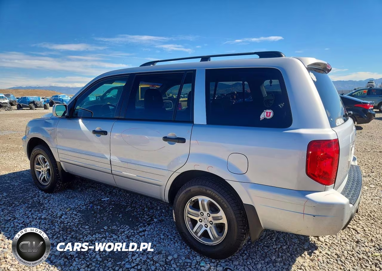 2004 Honda Pilot Exl VIN:2HKYF18684H507687 - 2