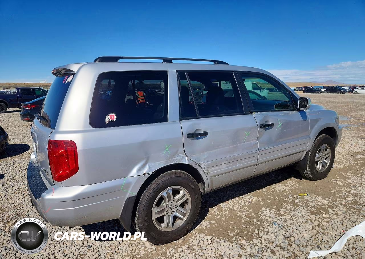 2004 Honda Pilot Exl VIN:2HKYF18684H507687 - 3
