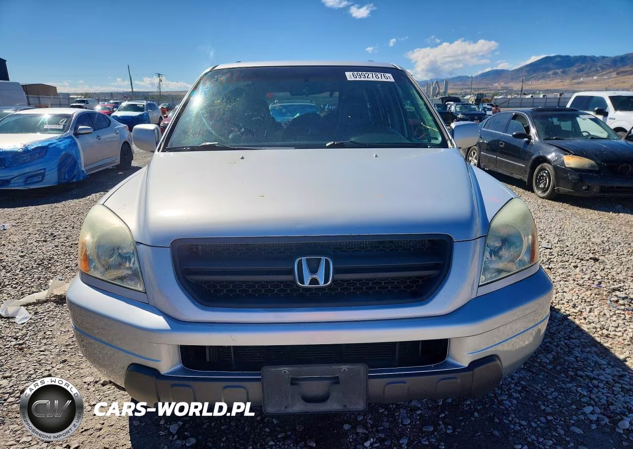 2004 Honda Pilot Exl VIN:2HKYF18684H507687 - 5