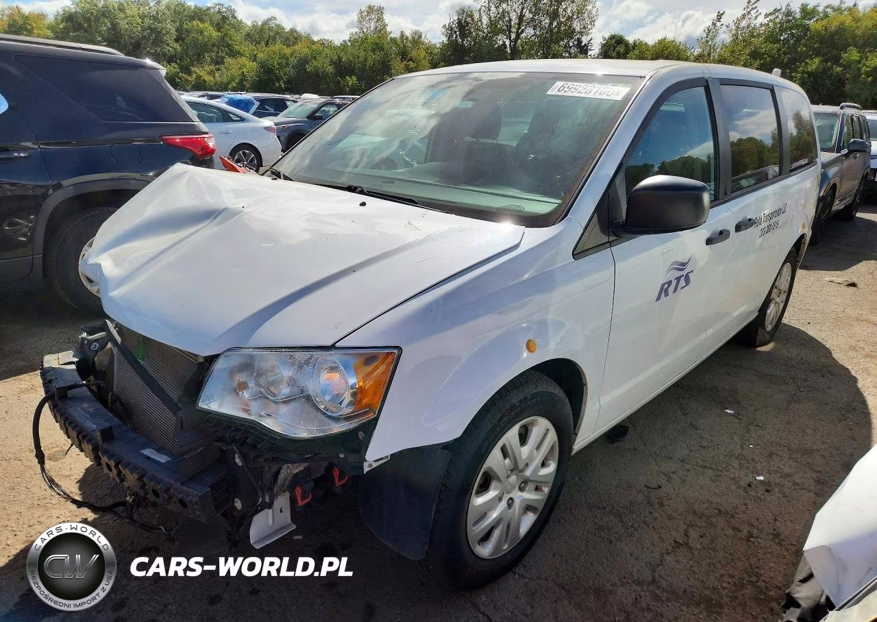 2019 Dodge Grand Caravan Se VIN:2C4RDGBG3KR596664 - 1