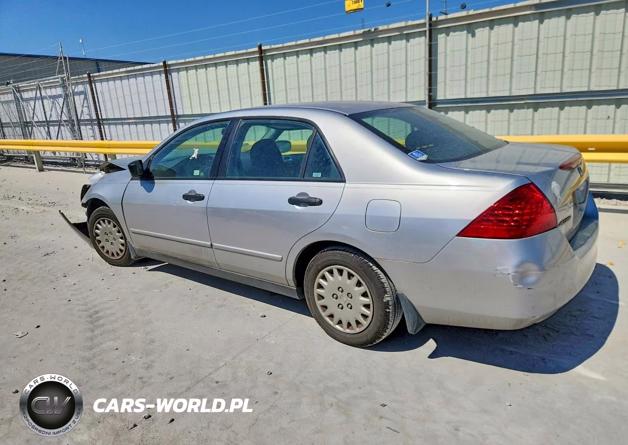 2007 Honda Accord Value VIN:1HGCM56167A163465 - 2