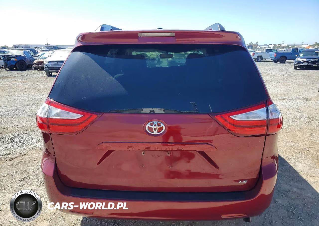 2016 Toyota Sienna Le VIN:5TDKK3DC7GS691026 - 6