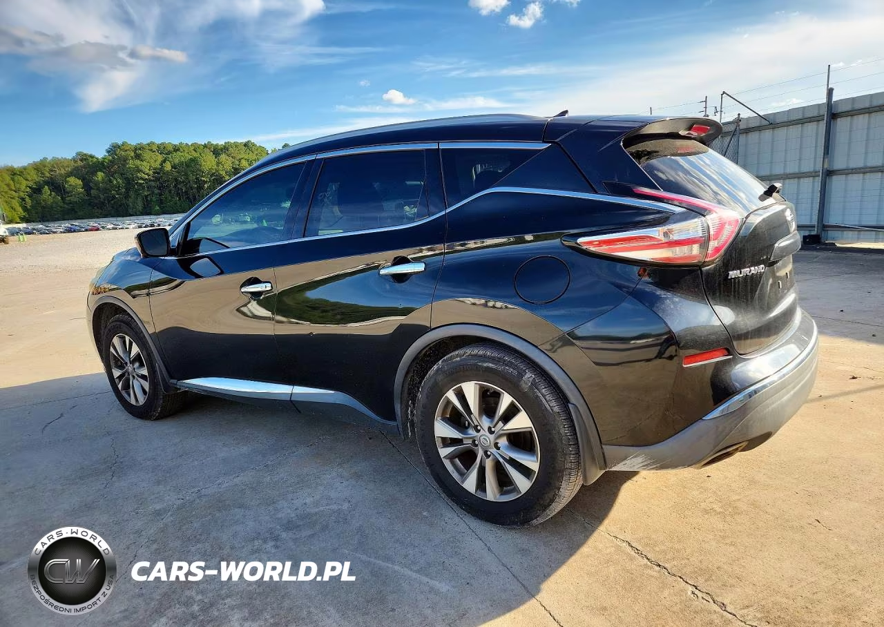 2015 Nissan Murano Sl VIN:5N1AZ2MGXFN240936 - 2