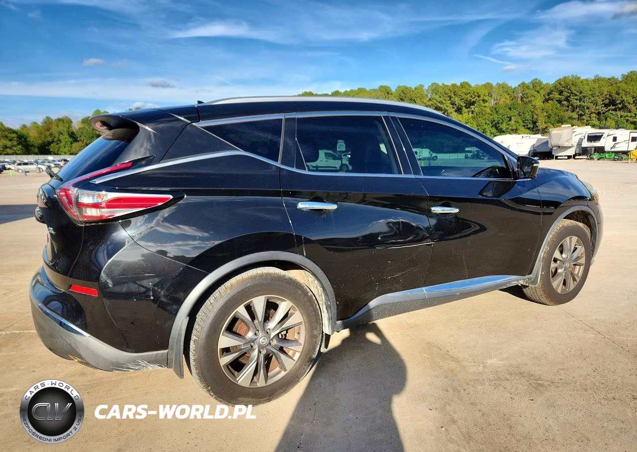2015 Nissan Murano Sl VIN:5N1AZ2MGXFN240936 - 3