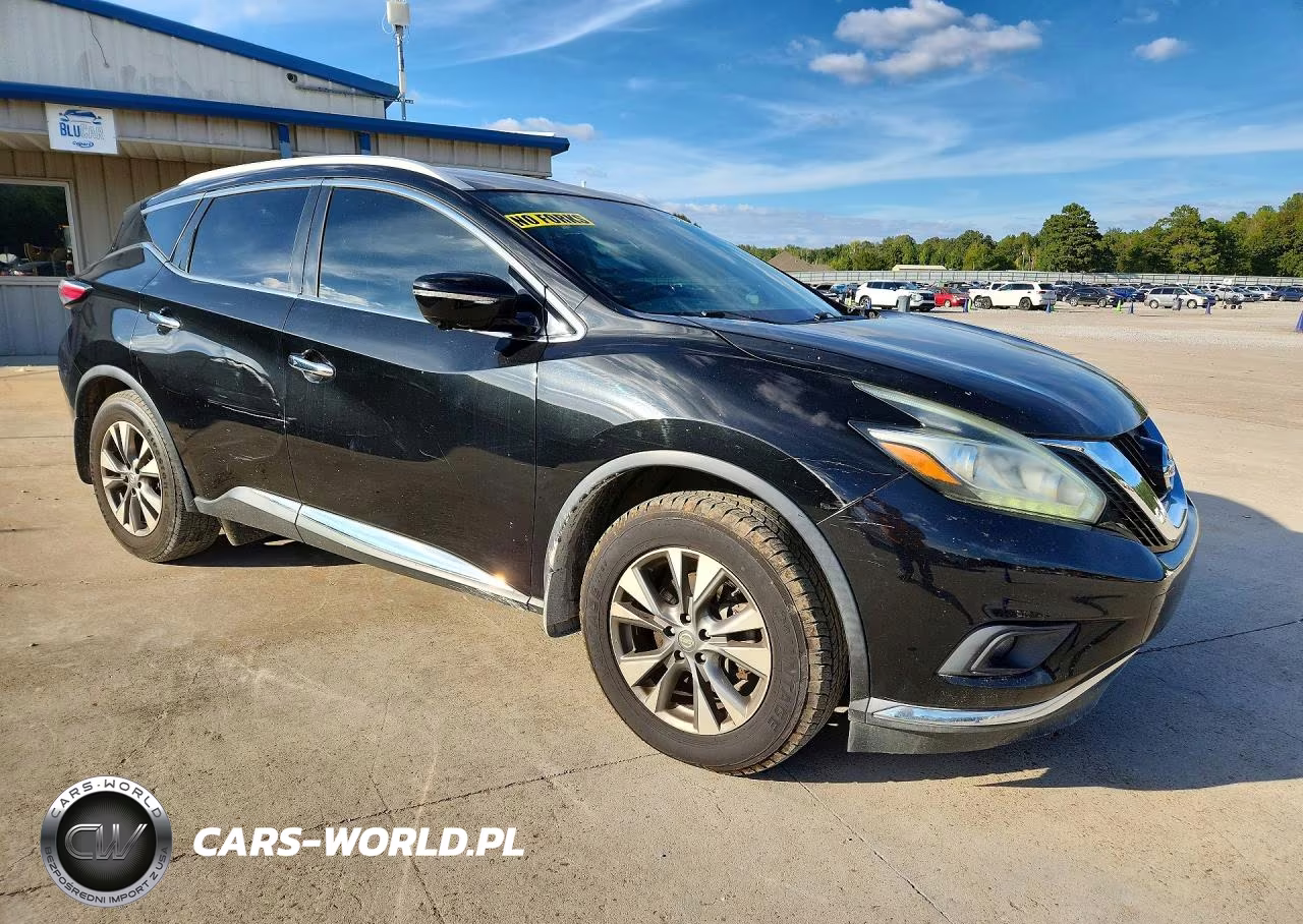 2015 Nissan Murano Sl VIN:5N1AZ2MGXFN240936 - 4