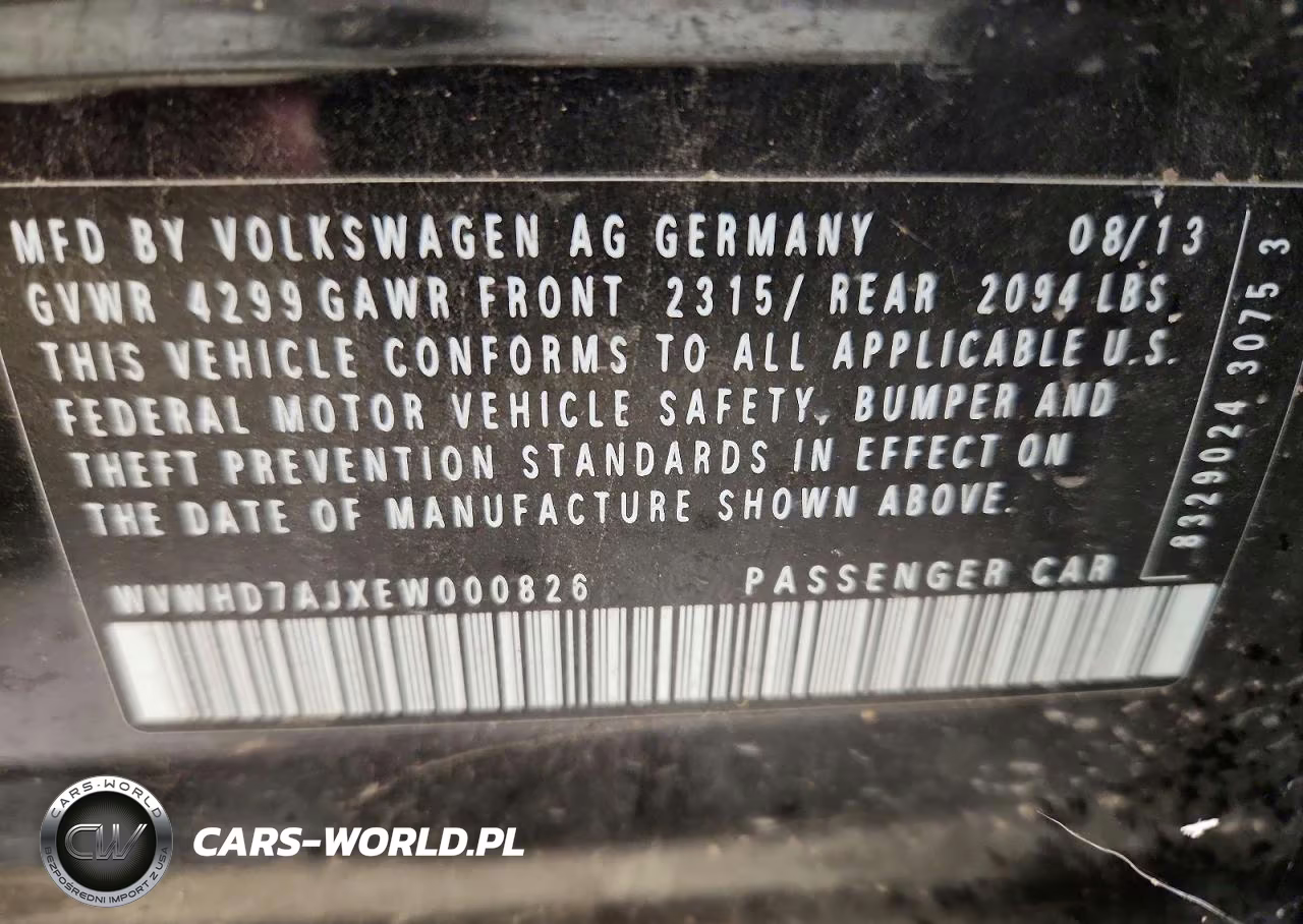 2007 BMW X5 3.0I VIN:WVWHD7AJXEW000826 - 13