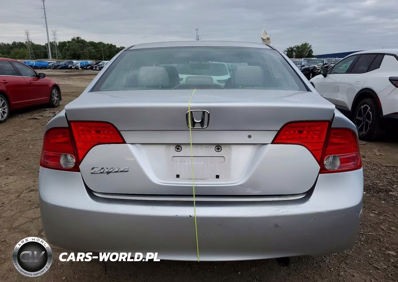 2007 Honda Civic Lx VIN:1HGFA16537L082493 - 6
