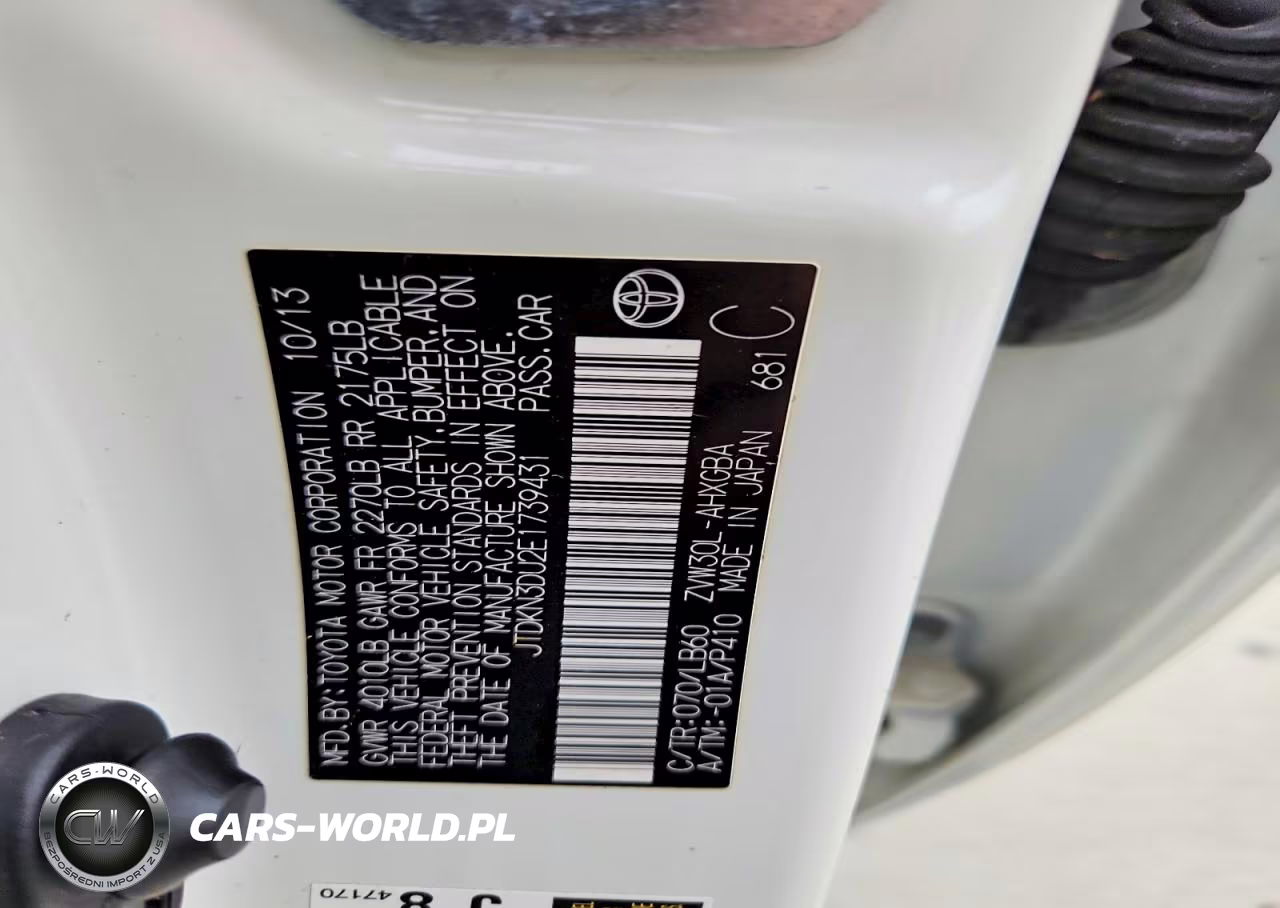 2014 Toyota Prius Four VIN:JTDKN3DU2E1739431 - 12