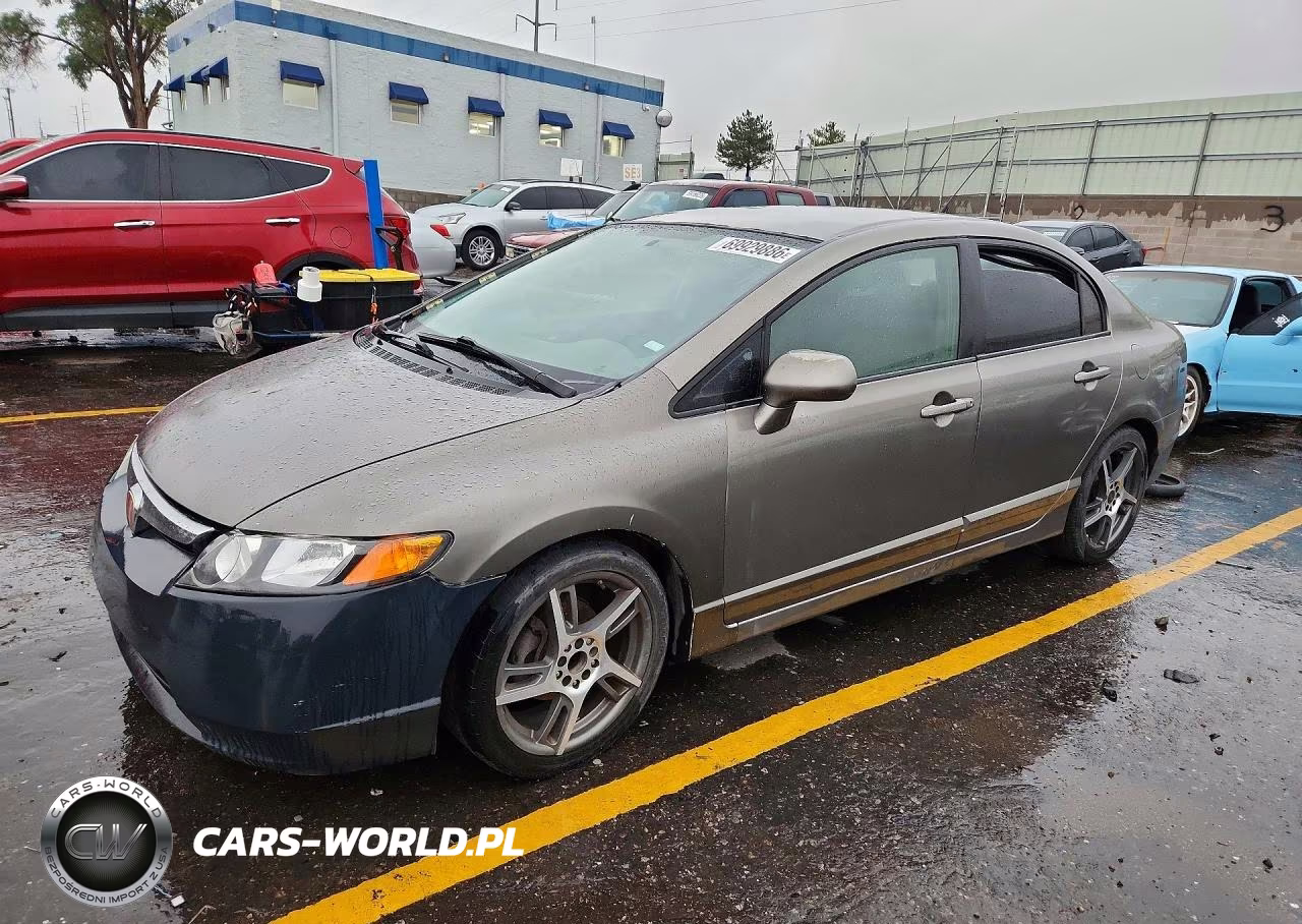 2008 Honda Civic Lx VIN:2HGFA16588H348749 - 1