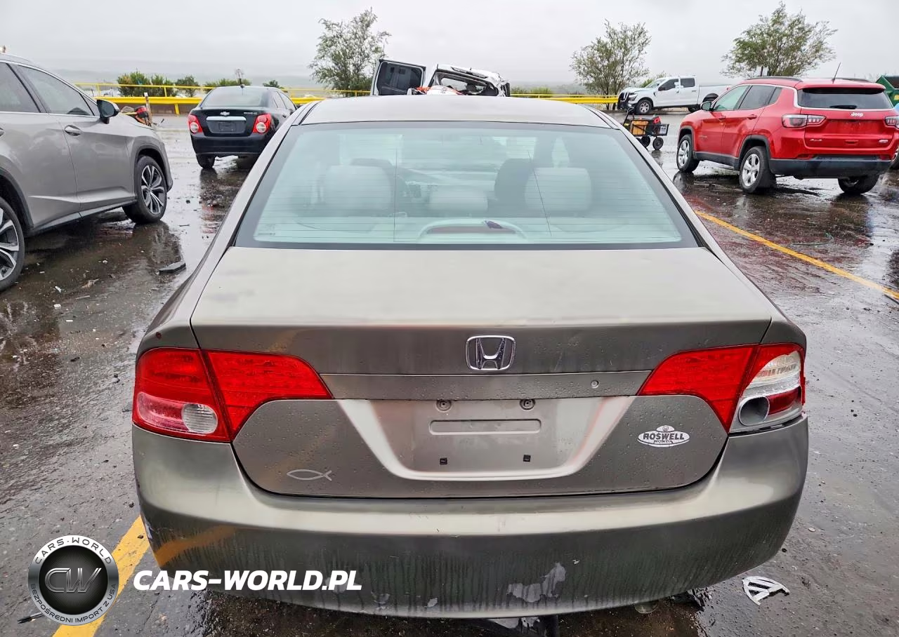2008 Honda Civic Lx VIN:2HGFA16588H348749 - 6