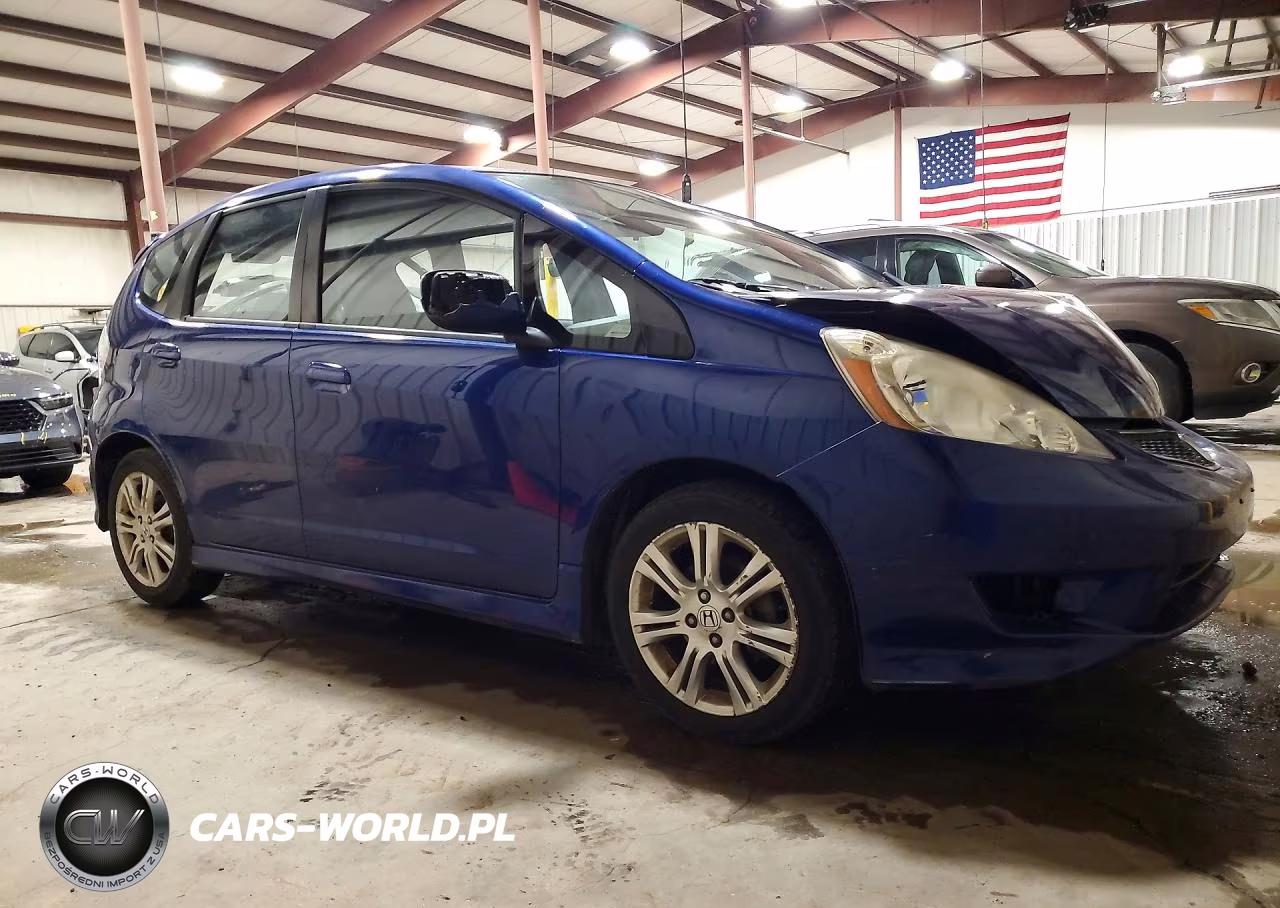 2010 Honda Fit Sport VIN:JHMGE8H47AC000307 - 4
