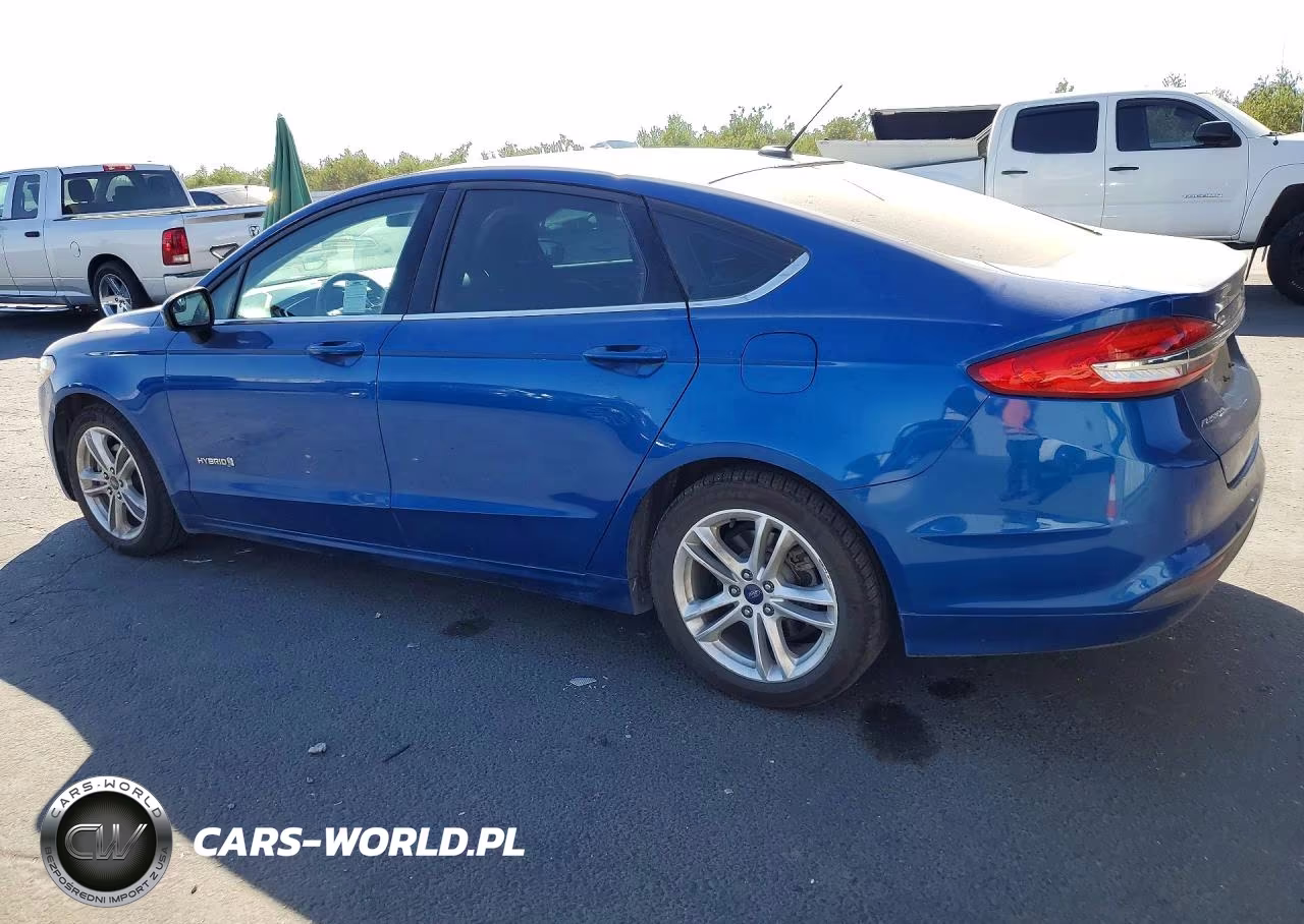2018 Ford Fusion Se Hybrid VIN:3FA6P0LU8JR220238 - 2