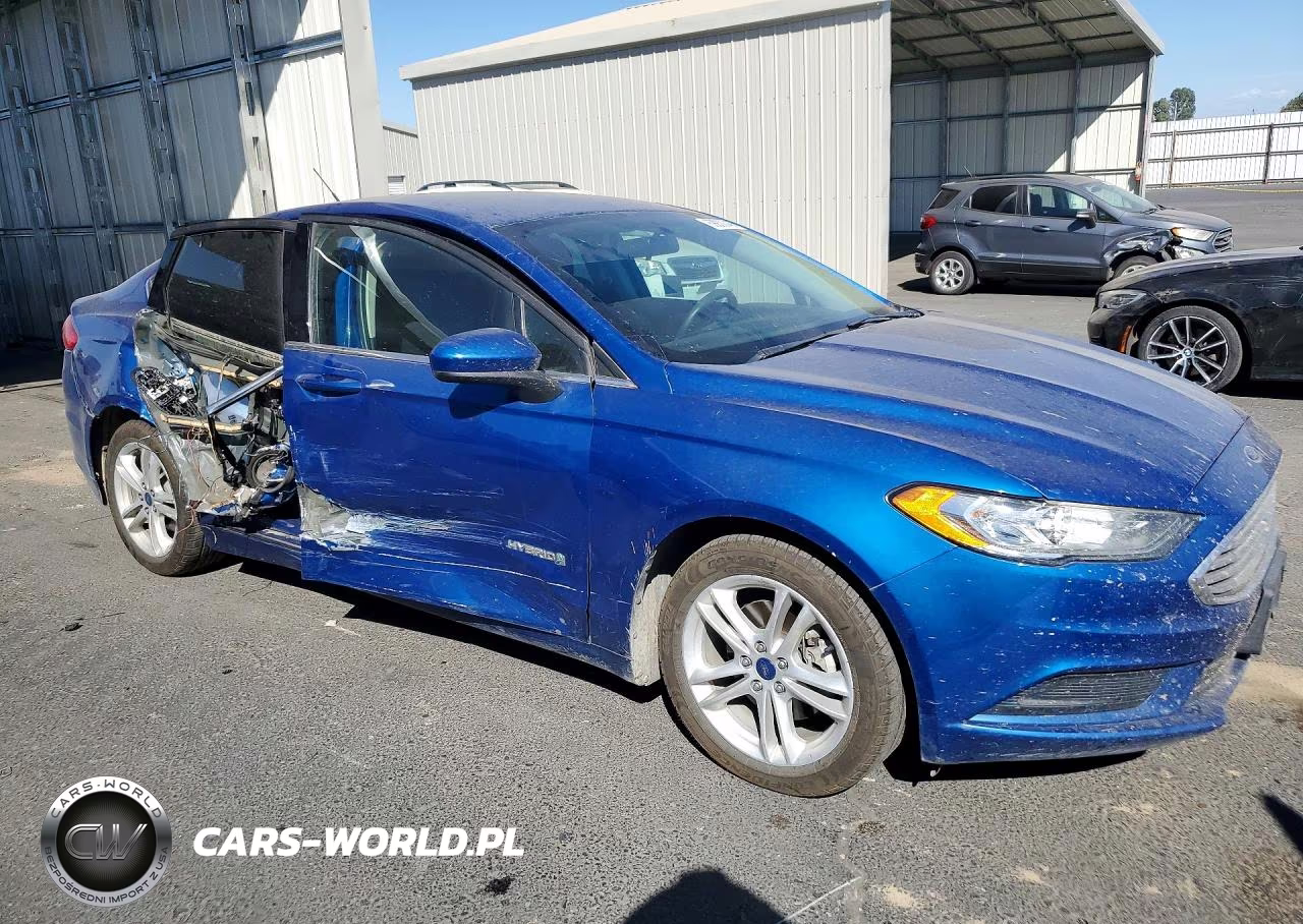 2018 Ford Fusion Se Hybrid VIN:3FA6P0LU8JR220238 - 4