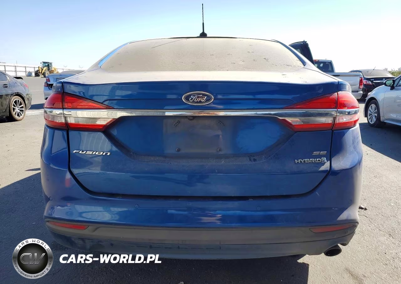 2018 Ford Fusion Se Hybrid VIN:3FA6P0LU8JR220238 - 6