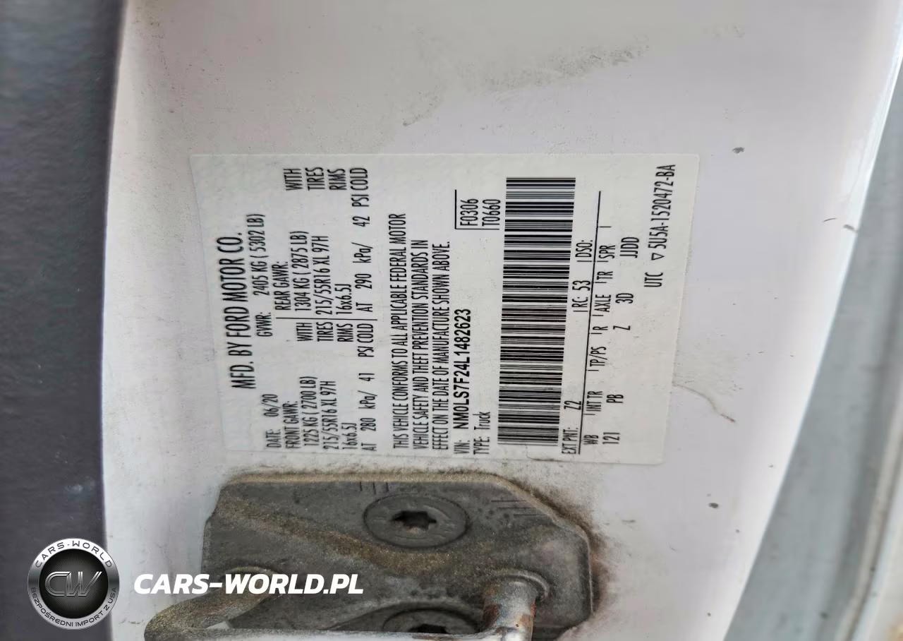 2020 Ford Transit Connect Xlt Delivery Van VIN:NM0LS7F24L1482623 - 13