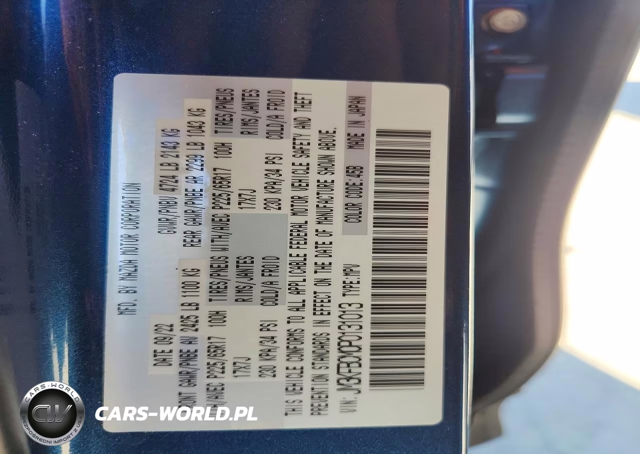 2023 Mazda Cx-5 Preferred VIN:JM3KFBCM0P0131013 - 13