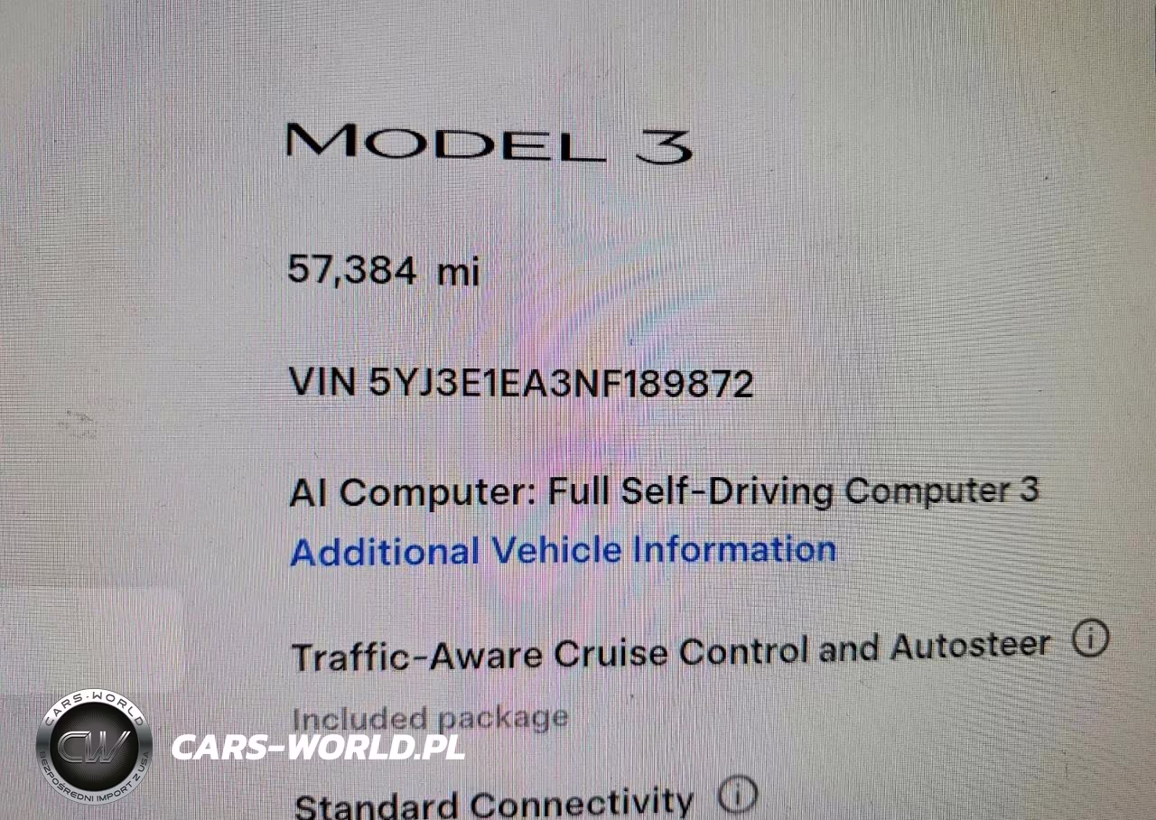 2022 Tesla Model 3 VIN:5YJ3E1EA3NF189872 - 9
