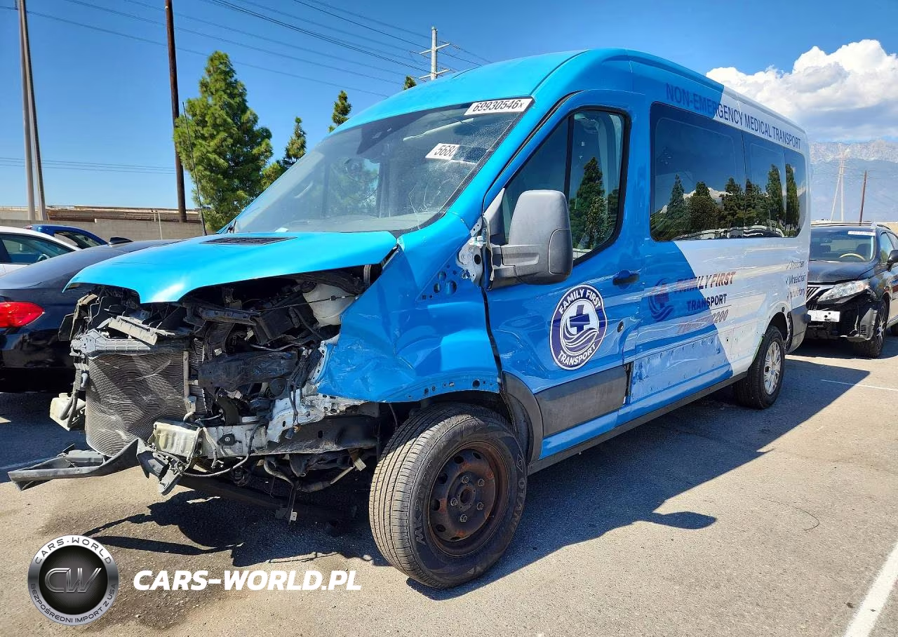 2018 Ford Transit VIN:1FBZX2CM8JKB43317 - 1